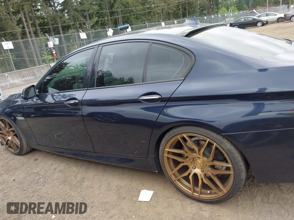 2015 BMW 5 Series 528i with VIN WBA5A5C57FD513039, listed as a IAAI auction lot 42262592 with 79,328 mi miles and . Bid and sale history available at DreamBid. Image 14.
