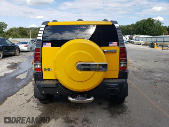 2006 Hummer H3 with VIN 5GTDN136268313112, listed as a Copart auction lot 71775784 with 149,685 mi miles and Salvage Title. Bid and sale history available at carsss.com. Image 6.