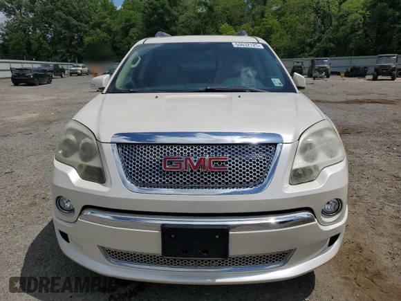 2011 GMC Acadia Denali with VIN 1GKKRTED2BJ384392, listed as a Copart auction lot 53632125 with 162,385 mi miles and Salvage Title. Bid and sale history available at DreamBid. Image 5.