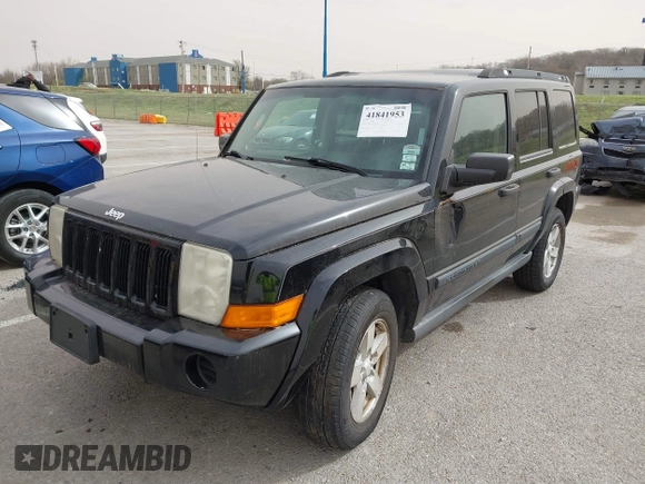 2006 Jeep Commander with VIN 1J8HG48KX6C362784, listed as a IAAI auction lot 41841953 with 188,600 mi miles and . Bid and sale history available at DreamBid. Image 2.