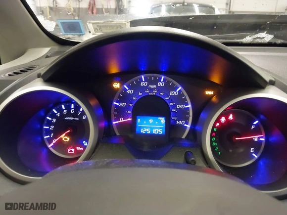 2013 Honda Fit with VIN JHMGE8H34DC075946, listed as a IAAI auction lot 41512409 with 125,105 mi miles. Bid and sale history available at carsss.com. Image 7.