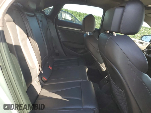 2017 Audi A3 Sedan Premium with VIN WAUB8GFF9H1029795, listed as a Copart auction lot 43848334 with 54,146 mi miles. Bid and sale history available at carsss.com. Image 10.