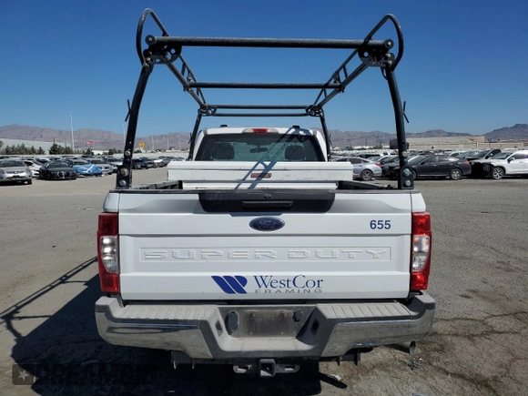 2021 Ford Super Duty F-250 SRW XL with VIN 1FTBF2A64MED45630, listed as a Copart auction lot 73514804 with 30,341 mi miles and Salvage Title. Bid and sale history available at carsss.com. Image 6.
