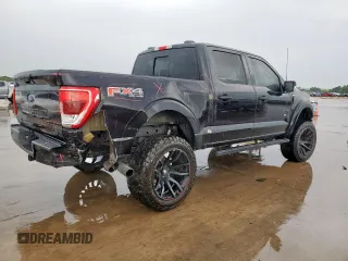 2021 Ford F-150 XL with VIN 1FTFW1E56MKE48479, listed as a Copart auction lot 55668925 with 108,933 mi miles and Salvage title. Bid and sale history available at DreamBid. Image 3.
