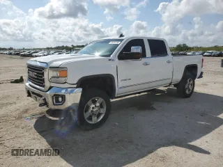 2016 GMC Sierra 2500HD SLT z VIN 1GT12TE85GF162017, wystawiony jako Copart lot #55426755 z przebiegiem 145 186 mil mil oraz Szkoda całkowita • Salvage title. Historia ofert i sprzedaży dostępna na DreamBid. Obrazek 1.