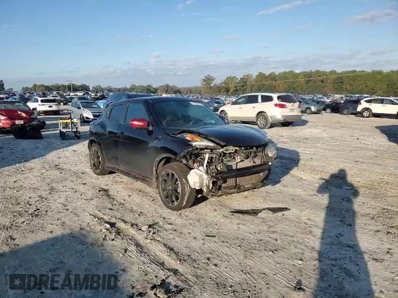 2015 Nissan Juke SV with VIN JN8AF5MV9FT564893, listed as a Copart auction lot 72937033 with 173,717 mi miles and Salvage Title. Bid and sale history available at DreamBid. Image 11.
