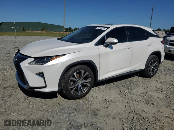 2017 Lexus RX with VIN 2T2ZZMCAXHC087461, listed as a Copart auction lot 52743245 with 126,786 mi miles and Salvage Title. Bid and sale history available at carsss.com. Image 1.