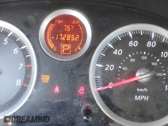 2010 Nissan Sentra 2.0 with VIN 3N1AB6AP5AL696567, listed as a IAAI auction lot 42555567 with 172,852 mi miles and . Bid and sale history available at DreamBid. Image 7.