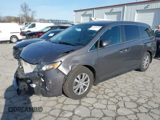 2016 Honda Odyssey EX-L with VIN 5FNRL5H61GB110300, listed as a IAAI auction lot 41949148 with 154,677 mi miles. Bid and sale history available at carsss.com. Image 18.