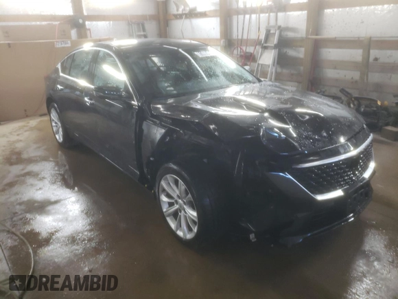 2025 Cadillac CT5 Premium Luxury with VIN 1G6DS5RK9S0109334, listed as a Copart auction lot 81400404 with 2,109 mi miles and Clean title. Bid and sale history available at DreamBid. Image 4.