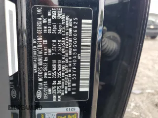 2016 Kia Sorento EX с VIN 5XYPHDA56GG006625, выставлен на аукционе Copart как лот 65109505 с пробегом 127 437 миль миль и Чистый • Clean title. История ставок и продаж доступна на DreamBid. Изображение 13.