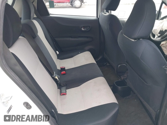 2012 Toyota Yaris L with VIN JTDKTUD38CD513912, listed as a IAAI auction lot 42131567 with 133,664 mi miles. Bid and sale history available at carsss.com. Image 8.