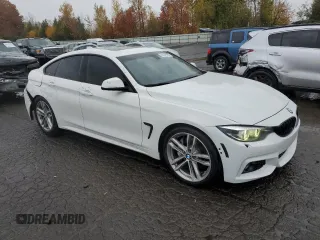 2018 BMW 4 Series 440i with VIN WBA4J5C50JBF07358, listed as a Copart auction lot 80349094 with 98,407 mi miles and Salvage Title. Bid and sale history available at DreamBid. Image 4.