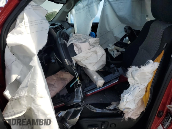 2022 Toyota 4Runner SR5 with VIN JTEEU5JRXN5256186, listed as a Copart auction lot 60697255 with Not provided miles and Salvage title. Bid and sale history available at DreamBid. Image 7.