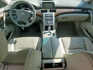 2007 Acura RL Tech Pkg with VIN JH4KB16647C002359, listed as a Copart auction lot 49576285 with 0 mi miles and Salvage Title. Bid and sale history available at carsss.com. Image 8.
