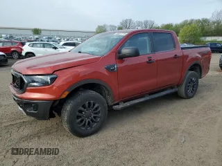 2019 Ford Ranger XL with VIN 1FTER4FH6KLA70586, listed as a Copart auction lot 55027775 with 51,747 mi miles and Clean Title. Bid and sale history available at DreamBid. Image 1.