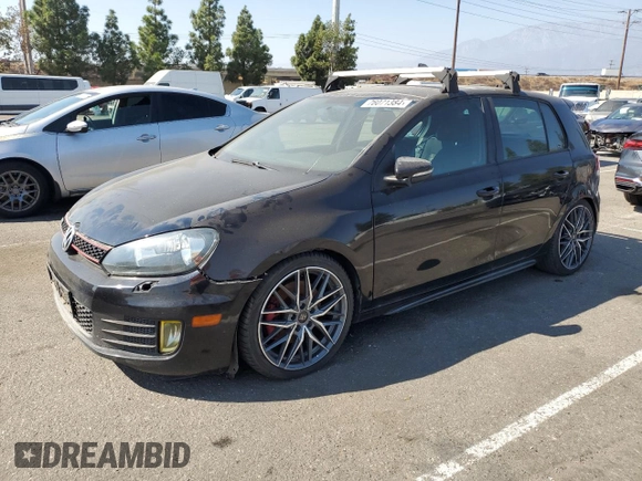 2011 Volkswagen GTI z VIN WVWGV7AJXBW048332, wystawiony jako Copart lot #76071384 z przebiegiem 146 568 mil mil oraz Czysty tytuł • Clean title. Historia ofert i sprzedaży dostępna na DreamBid. Obrazek 1.