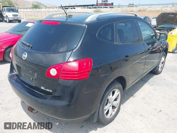2009 Nissan Rogue S with VIN JN8AS58V59W437390, listed as a IAAI auction lot 42146375 with 139,497 mi miles. Bid and sale history available at carsss.com. Image 4.