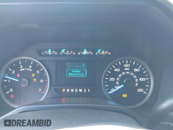 2015 Ford F-150 XL with VIN 1FTEW1CGXFKD98530, listed as a IAAI auction lot 41687753 with 104,281 mi miles. Bid and sale history available at carsss.com. Image 7.