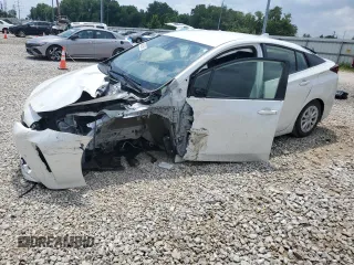 2022 Toyota Prius L Eco with VIN JTDKAMFU6N3153575, listed as a Copart auction lot 64062965 with 71,340 mi miles and Salvage title. Bid and sale history available at DreamBid. Image 1.