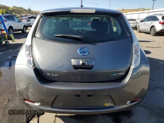 2017 Nissan LEAF SL with VIN 1N4BZ0CP8HC300957, listed as a Copart auction lot 74267414 with 53,594 mi miles and Salvage Title. Bid and sale history available at carsss.com. Image 6.