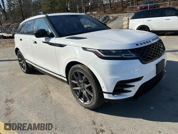 2021 Land Rover Range Rover Velar R-Dynamic S z VIN SALYT2EX3MA314049, wystawiony jako Copart lot #48869545 z przebiegiem 83 987 mil mil oraz Czysty tytuł • Clean title. Historia ofert i sprzedaży dostępna na DreamBid. Obrazek 4.