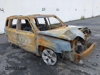 2016 Jeep Patriot High Altitude Edition with VIN 1C4NJRFB3GD545905, listed as a IAAI auction lot 41145248 with Not Provided miles. Bid and sale history available at carsss.com. Image 1.