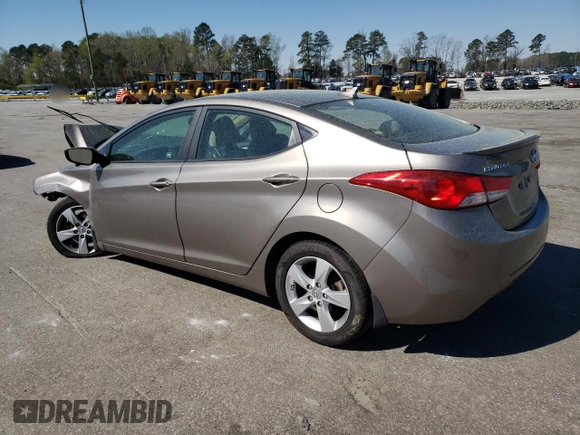 2013 Hyundai Elantra GLS z VIN 5NPDH4AE1DH256619, wystawiony jako Copart lot #50624295 z przebiegiem 99 006 mil mil oraz Szkoda całkowita • Salvage title. Historia ofert i sprzedaży dostępna na DreamBid. Obrazek 2.