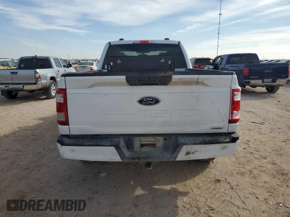 2021 Ford F-150 XL z VIN 1FTEX1EP5MKD46343, wystawiony jako Copart lot #46151405 z przebiegiem 197 930 mil mil oraz Szkoda całkowita • Salvage title. Historia ofert i sprzedaży dostępna na DreamBid. Obrazek 6.