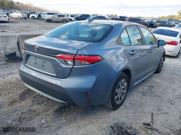 2021 Toyota Corolla LE with VIN 5YFEPMAE1MP216793, listed as a IAAI auction lot 41420038 with 117,115 mi miles. Bid and sale history available at carsss.com. Image 4.