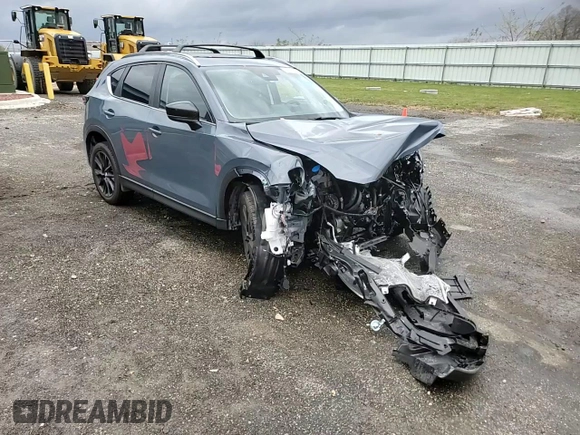 2024 Mazda CX-5 S Carbon Edition with VIN JM3KFBCL9R0471285, listed as a Copart auction lot 79424864 with Not Provided miles and Salvage Title. Bid and sale history available at DreamBid. Image 11.