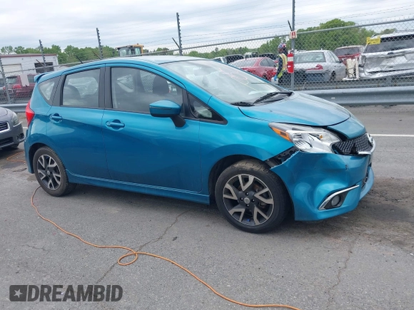 2015 Nissan Note SV with VIN 3N1CE2CP0FL396030, listed as a IAAI auction lot 42030132 with 46,635 mi miles and . Bid and sale history available at DreamBid. Image 1.
