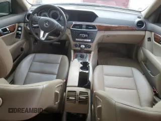 2012 Mercedes-Benz C with VIN WDDGF4HB5CR202574, listed as a Copart auction lot 54682525 with 95,049 mi miles and Salvage Title. Bid and sale history available at carsss.com. Image 8.
