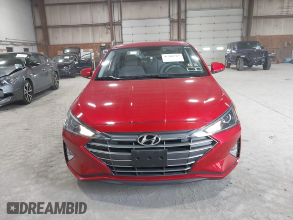2020 Hyundai Elantra SE with VIN 5NPD74LF6LH619830, listed as a IAAI auction lot 41982787 with 36,288 mi miles. Bid and sale history available at carsss.com. Image 12.