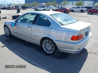 2002 BMW 3 Series 325Ci with VIN WBABN33452PG57400, listed as a IAAI auction lot 41947295 with 230,196 mi miles and . Bid and sale history available at DreamBid. Image 3.