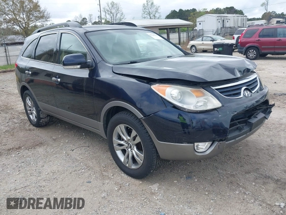 2012 Hyundai Veracruz Limited with VIN KM8NU4CC9CU201749, listed as a IAAI auction lot 41929707 with 184,139 mi miles and . Bid and sale history available at DreamBid. Image 1.