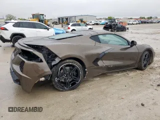 2021 Chevrolet Corvette 3LT with VIN 1G1YC2D45M5104696, listed as a Copart auction lot 51656165 with 23,973 mi miles and Salvage Title. Bid and sale history available at carsss.com. Image 3.