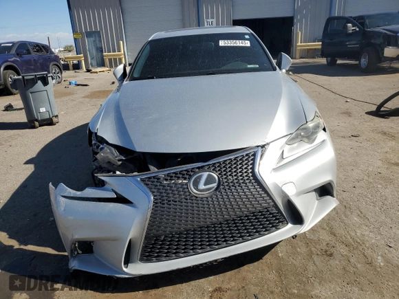 2014 Lexus IS 250 with VIN JTHCF1D26E5003376, listed as a Copart auction lot 53356145 with 193,825 mi miles and Salvage title. Bid and sale history available at DreamBid. Image 5.