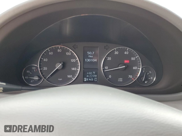 2006 Mercedes-Benz C 280 Luxury with VIN WDBRF54H96A839892, listed as a Copart auction lot 47498505 with 130,104 mi miles and Salvage Title. Bid and sale history available at DreamBid. Image 9.