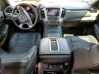 2017 GMC Yukon Denali with VIN 1GKS1CKJ8HR309594, listed as a Copart auction lot 73943684 with 0 mi miles and Salvage Title. Bid and sale history available at carsss.com. Image 8.