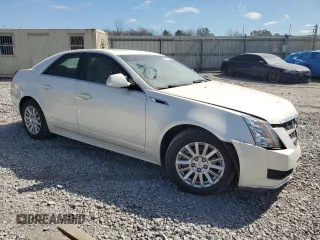 2011 Cadillac CTS Luxury with VIN 1G6DE5EY9B0112607, listed as a Copart auction lot 46116105 with 65,524 mi miles and Salvage Title. Bid and sale history available at DreamBid. Image 4.