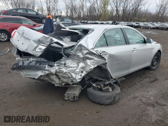 2011 Toyota Camry LE with VIN 4T1BF3EK8BU730880, listed as a Copart auction lot 52849215 with 28,225 mi miles and Salvage Title. Bid and sale history available at carsss.com. Image 3.