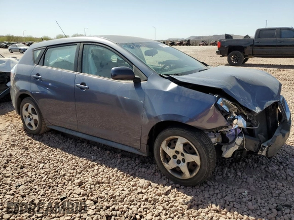 2009 Pontiac Vibe 1SA z VIN 5Y2SP67889Z460339, wystawiony jako Copart lot #46924945 z przebiegiem 151 727 mil mil oraz Szkoda całkowita • Salvage title. Historia ofert i sprzedaży dostępna na DreamBid. Obrazek 4.
