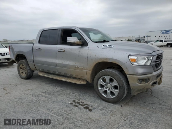 2019 Ram 1500 Big Horn z VIN 1C6SRFFT2KN812531, wystawiony jako Copart lot #51213075 z przebiegiem 134 488 mil mil oraz Szkoda całkowita • Salvage title. Historia ofert i sprzedaży dostępna na DreamBid. Obrazek 4.