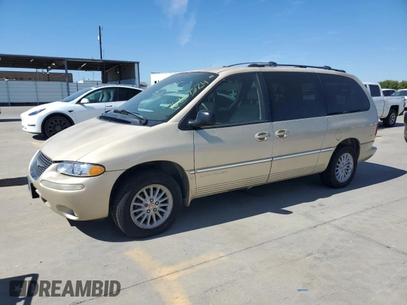 2000 Chrysler Town & Country LXi with VIN 1C4GP54L4YB614402, listed as a Copart auction lot 76287524 with 188,784 mi miles and Clean Title. Bid and sale history available at carsss.com. Image 1.