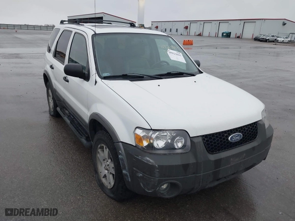 2005 Ford Escape XLT with VIN 1FMYU93125KA69876, listed as a IAAI auction lot 41923043 with 186,306 mi miles. Bid and sale history available at carsss.com. Image 6.