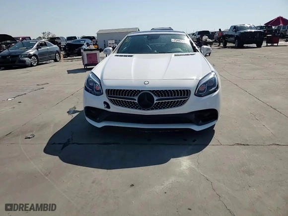 2017 Mercedes-Benz SLC with VIN WDDPK3JA0HF128528, listed as a Copart auction lot 75462704 with 24,423 mi miles and Salvage Title. Bid and sale history available at carsss.com. Image 13.
