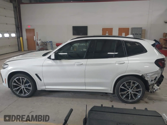 2022 BMW X3 xDrive30i with VIN 5UX53DP02N9K40520, listed as a IAAI auction lot 42086111 with 20,995 mi miles and . Bid and sale history available at DreamBid. Image 15.