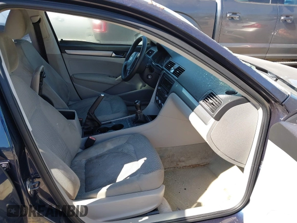 2012 Volkswagen Passat S with VIN 1VWAP7A39CC100079, listed as a IAAI auction lot 41653045 with 268,353 mi miles and . Bid and sale history available at DreamBid. Image 5.