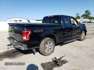 2016 Ford F-150 XLT with VIN 1FTEX1E82GKD70578, listed as a Copart auction lot 57505305 with 27,074 mi miles and Salvage title. Bid and sale history available at DreamBid. Image 3.